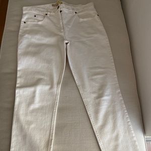Michael Kors White Jeans; Size Women's 8